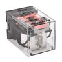Baomain Relais de puissance, MK2P-I, bobine AC 220 V, DPDT, 8 broches avec socle de serrage enfichable
