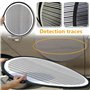 Réflecteur de Bosses de Voiture, Réflecteur à Bande Pliable, Réflecteur de Voiture Flexible, Réflecteur Pliable Portable pour Vo