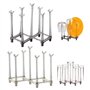 MINZHI Lot de 2 égouttoirs en plastique
