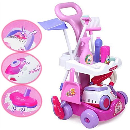 deAO Chariot Menage Enfants