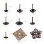 bronze antique tapisserie d'ameublement clou bois décoratif clou pour décor de meubles de maison