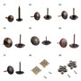 bronze antique tapisserie d'ameublement clou bois décoratif clou pour décor de meubles de maison