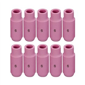 RIVERWELD Buse en alumine et cuves céramiques pour soudure TIG Buses 10N48