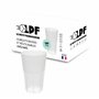 LPF LE PETIT FOURNISSEUR - Lot de 50 Gobelets à cocktail réutilisables Granity 33cl (40cl à ras-bord) - Polypropylène plastique