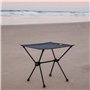 TREKONY Table de Camping Pliable en Aluminium, Ultra légère et Peu encombrante, jusqu'à 15 kg, Table Pliante avec Sac de Transpo