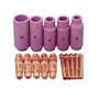 RIVERWELD Corps de Collet TIG 10N série Buses en Céramique D'alumine 10N45 10#