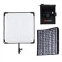 Falcon Eyes RX-24TDX III LED Studio Lighting 200W Bicolor 3000K-5600K IPX8 Imperméable à l’Eau avec Honeycomb Grid Softbox 9 Mod