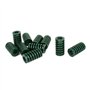 sourcing map 10pcs Ressort de Compression Moule Estampage Spirale 16 mm OD 30 mm de long charges lourdes vert
