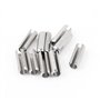 sourcing map 10pcs Goupille à ressort fendu élastique M8 x 25 mm 304 en acier inoxydable