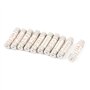 sourcing map 10Pcs Bas Coupure Pouvoir 6x25mm Cartouche Céramique Fusibles AC 250V 13A