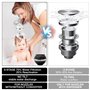 HOVCEH Filtre à Boule de Baignoire, 8 Étapes Filtre à Eau de Baignoire, Filtre de Baignoire pour Bébés et Adultes, Pour une Peau