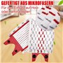 DYDHRER Lot de 3 housses de rechange pour balai à franges Vileda, serpillères en microfibre, têtes de rechange pour Vileda Ultra