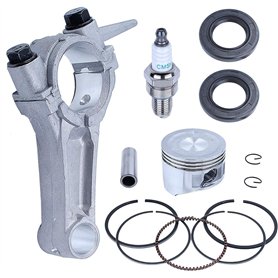 Adefol 68mm Segment de Piston Bielle Vilebrequin Joint Huile Kit pour Honda GX160 Chinese 168F 5.5HP Motor 13200-ZE1-010 13200-Z