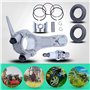 Adefol 68mm Segment de Piston Bielle Vilebrequin Joint Huile Kit pour Honda GX160 Chinese 168F 5.5HP Motor 13200-ZE1-010 13200-Z