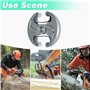 Ensemble d'embrayage pour Husqvarna 340 345 346 350 353 445 450 455 460 Jonsered CS2245 CS2250 tronçonneuses # 537110503