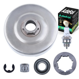 ADEFOL Pignon Kit de Pièces pour Tronconneuse Husqvarna 372 371 365 362 XP et Jonsered 2172 2171 2165 2163 2071 2065 2063