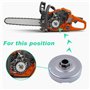 ADEFOL Pignon Kit de Pièces pour Tronconneuse Husqvarna 372 371 365 362 XP et Jonsered 2172 2171 2165 2163 2071 2065 2063, Tambo