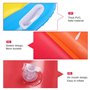 Auney Bouées de Natation, 3 Pièces Gonflables Flotteurs pour Enfants : 2 bouées de Piscine Swim Ring + Matelas Gonflable