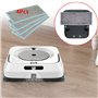 WANGCL Lot de 4 chiffons de nettoyage lavables compatibles avec IRobot Braava Jet M6, vadrouilles humides lavables réutilisables