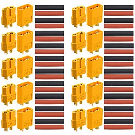 RUNCCI-YUN 20Pcs connecteur XT60