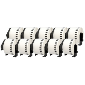 10 Compatibles Rouleaux DK22223 DK-22223 50mm x 30