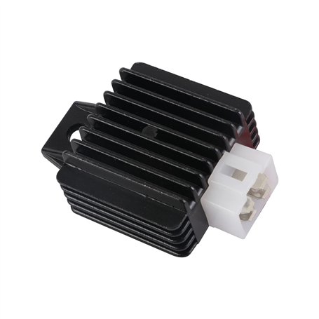 SUKECA 4 broches 12 V Régulateur de tension Remplacement pour 50 cc 70 cc 90 cc 110 cc 125 cc 4 roues cyclomoteur ATV Scooter Go