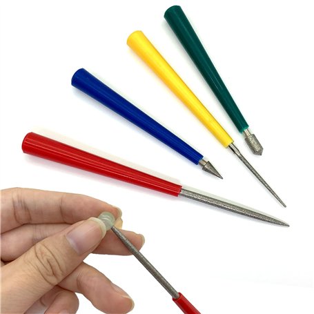 DHER Alésoir De Perle 4pcs alésoir à perles avec différents forets