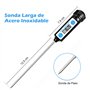 Thermomètres de Cuisine Thermomètre Numérique Digital avec Sonde Longue et LCD Ecran pour Nouriture