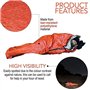 BRAMBLE 2 Couverture Thermique de Survie Urgence, Sac de Couchage, Tente de Survie, 213x91cm - Solide & Fiable - Camping, Randon
