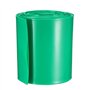 sourcing map Gaine Thermorétractable PVC Emballage Batterie Tube 65mm Plat Largeur pour AA Puissance Fournitures 5 Mètres Longue