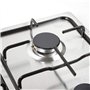 Futchoy - Plaque de cuisson à gaz 4 flammes en acier inoxydable - 58 x 50 cm - Autark - Encastrable - Gaz naturel ou propane