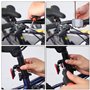 Réflecteurs de Rayons de Vélo Yeux de Chat pour Moto