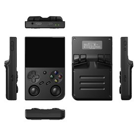 RCARTOYRTR RG 35XXPro Console de jeu portable pliable verticale rétro avec écran IPS de 3