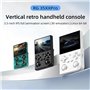 RCARTOYRTR RG 35XXPro Console de jeu portable pliable verticale rétro avec écran IPS de 3,5", système Linux 64 bits, carte TF/Mi