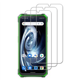 Tzstz 3 Pièces Verre Trempé D'écran Protecteur pour BV7100 / BV8800 / BL8800 / BL8800 Pro/Oscal S80 Dureté 9H Anti Rayures HD Fi