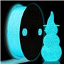 Eono Filament PLA à paillettes Glow Bleu 1