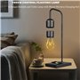 Floatidea Lampe de bureau magnétique à lévitation sans fil Ampoule LED Cadeaux uniques, lumière de nuit, décoration de chambre, 