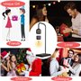 Floatidea Lampe de bureau magnétique à lévitation sans fil Ampoule LED Cadeaux uniques, lumière de nuit, décoration de chambre, 