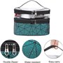 MaoNativey Trousse de Maquillage Double Portable Couche Trousse de Toilette Imperméable Grande capacité Sac Cosmétique Cosmétiqu