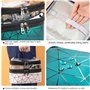 MaoNativey Trousse de Maquillage Double Portable Couche Trousse de Toilette Imperméable Grande capacité Sac Cosmétique Cosmétiqu