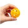 Lepidi 30 Pièces Pratique des Balles de Golf, Balle de Golf Couleur, Coloré Plastique 26 Trous Balles de Golf Creuses Air Flow p