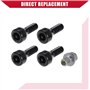 Dixhills Écrous de verrouillage de roue M12 x 1,5 - Compatible avec les séries 1/3/5/6 E88 E60 E90 - Remplace 36136786419 361367