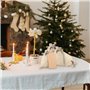 Pochon tissu,Sac toile de jute,Ensemble de 25 pièces avec étiquette, cordon de serrage et sacs cadeaux réutilisables, adapté pou