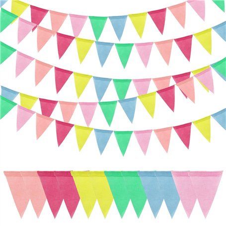Elepl 5 Pièces Guirlande Fanion Multicolore