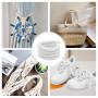 pluvialix Rope Laces - Lacets épais et ronds - Dentelle épaisse - Cordon en coton pour lacets de rechange Af1 - Cordon large et 