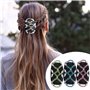 Peigne Magique Extensible,3 Pcs Pinces à Cheveux Élastiques Magiques Peignes de Cheveux Extensible Double Clips Peigne à Cheveux
