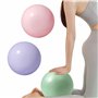 SENLINLIN Lot de 3 Ballons Pilates 25cm – Petit Ballon de Gym Antidérapant & Épais en Rose