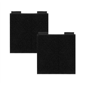 Lot de 2 tableaux d'affichage tactiques auto-agrippants noirs 10 x 10 cm pour patchs Velcro