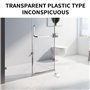 4 Pièces Bloc Porte,Butée Door Sol Butee Stop Bloque Butoir Cale Protection Silicone Butées Adhésive Tampon Amortisseur Autocoll