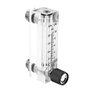 Débitmètre de gaz à panneau réglable LZM-6T 1-10LPM filetage d'interface intérieur : 1/4BSP extérieur : M18*1.5